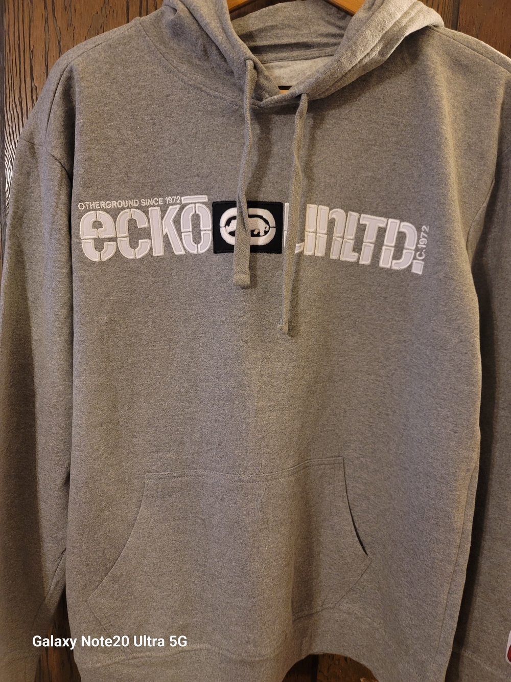 ECKO UNLTD. Eckō Unlimited Company. Graphic Pullover Hoodie in Gray Large NWT
